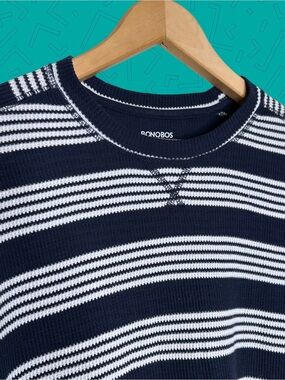 Bonobos Striped Thermal Sweater